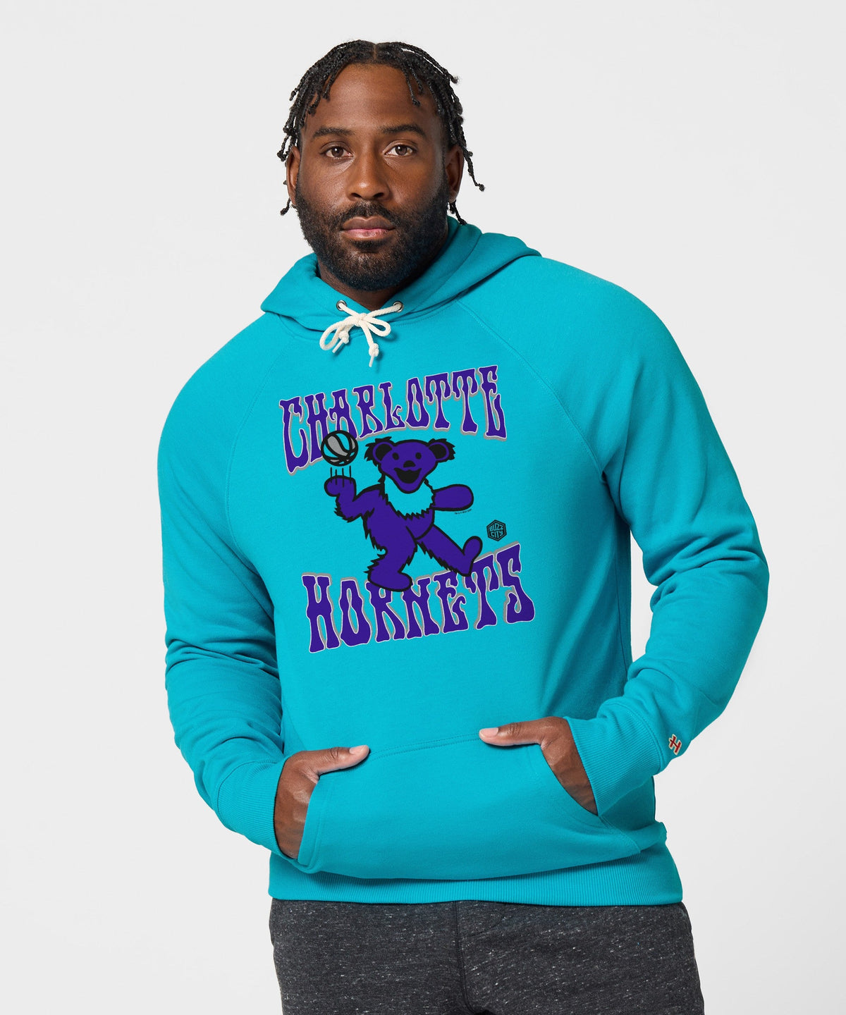 NBA x Grateful Dead x Hornets Hoodie product image 3