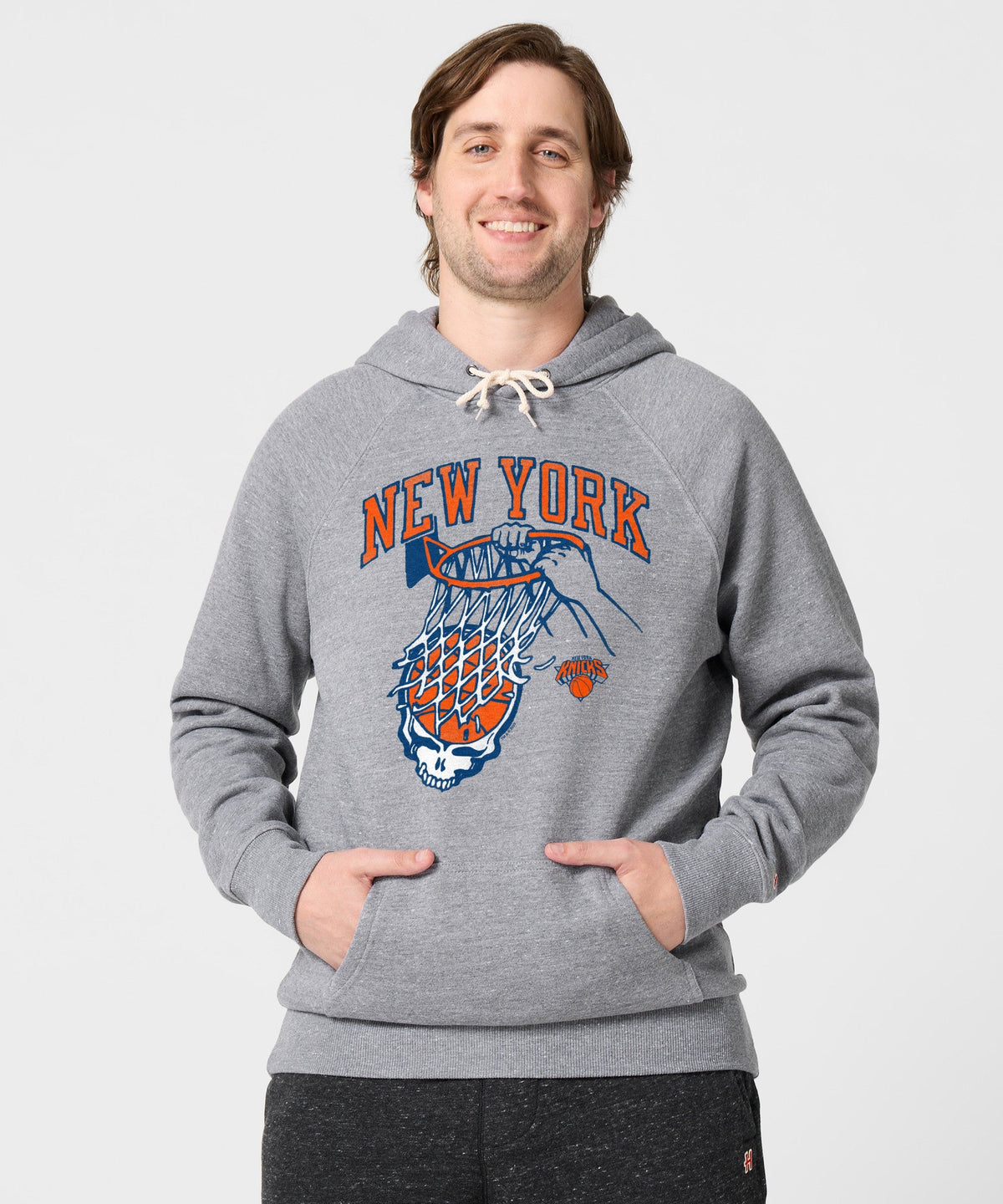 NBA x Grateful Dead x Knicks Hoodie product image 3