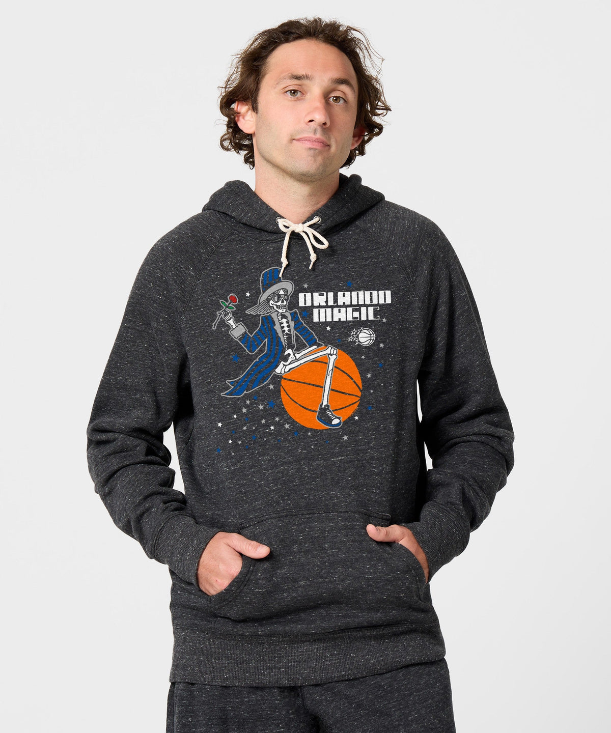 NBA x Grateful Dead x Magic Hoodie product image 3