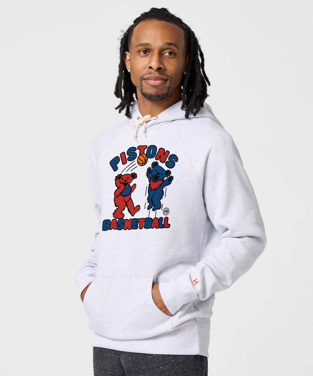 NBA x Grateful Dead x Pistons Hoodie product image 3