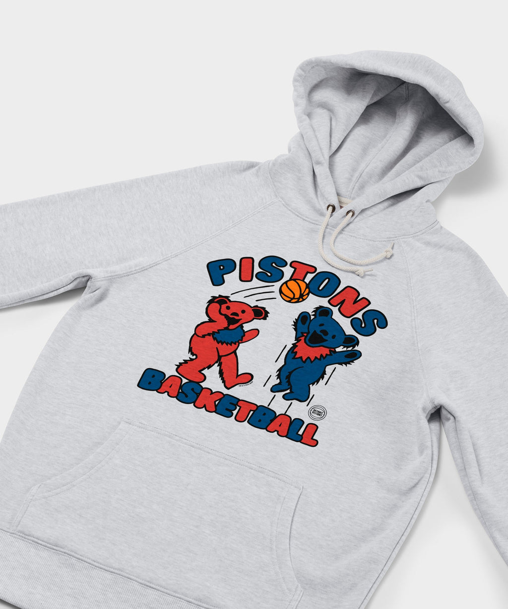 NBA x Grateful Dead x Pistons Hoodie product image 2
