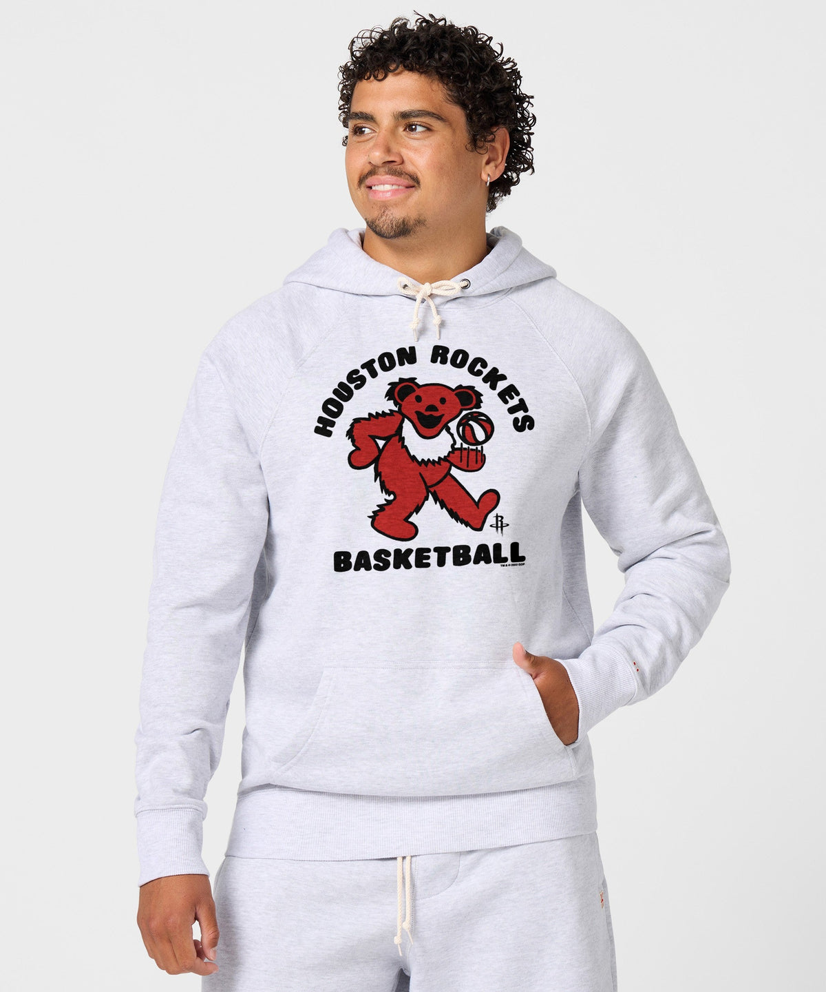 NBA x Grateful Dead x Rockets Hoodie product image 3