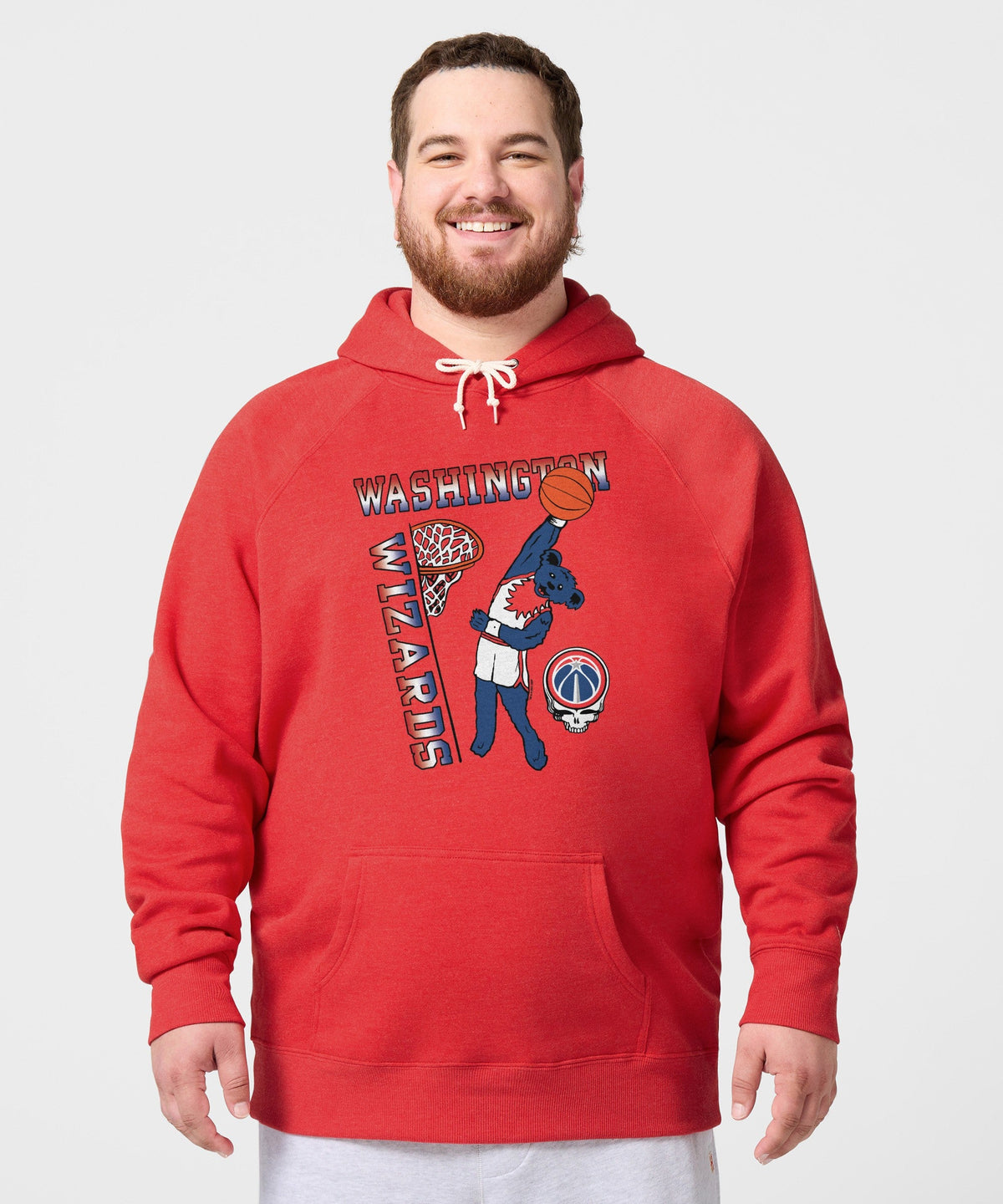 NBA x Grateful Dead x Wizards Hoodie product image 3