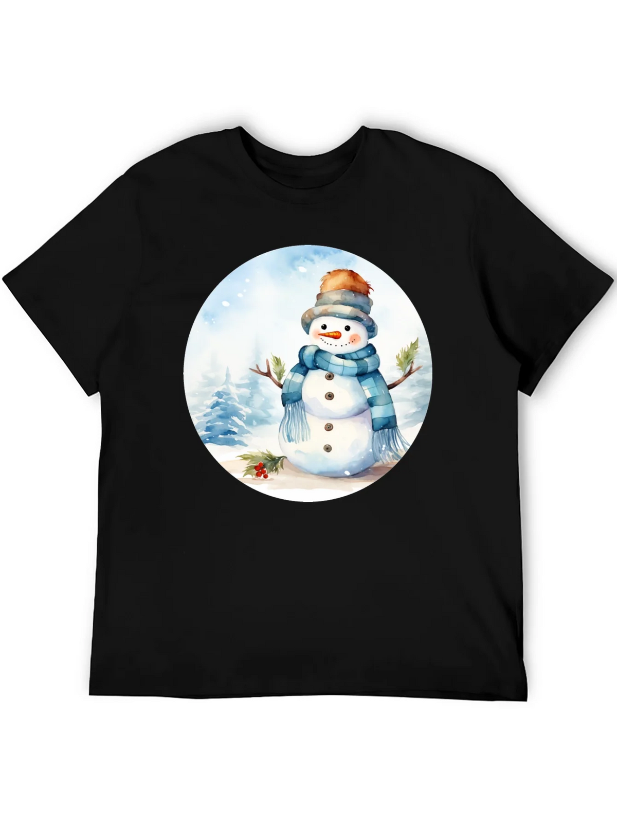 Winter Snowman Graphic Tee product image 4