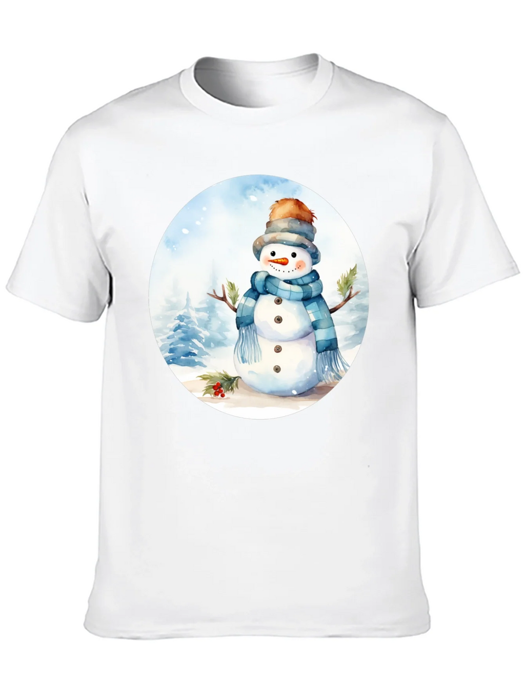 Winter Snowman Graphic Tee product image 5