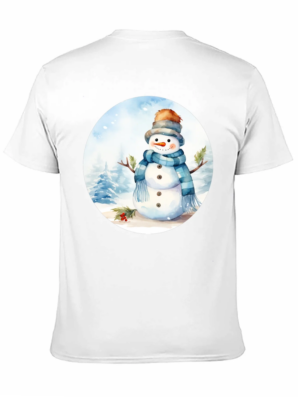 Winter Snowman Graphic Tee product image 6