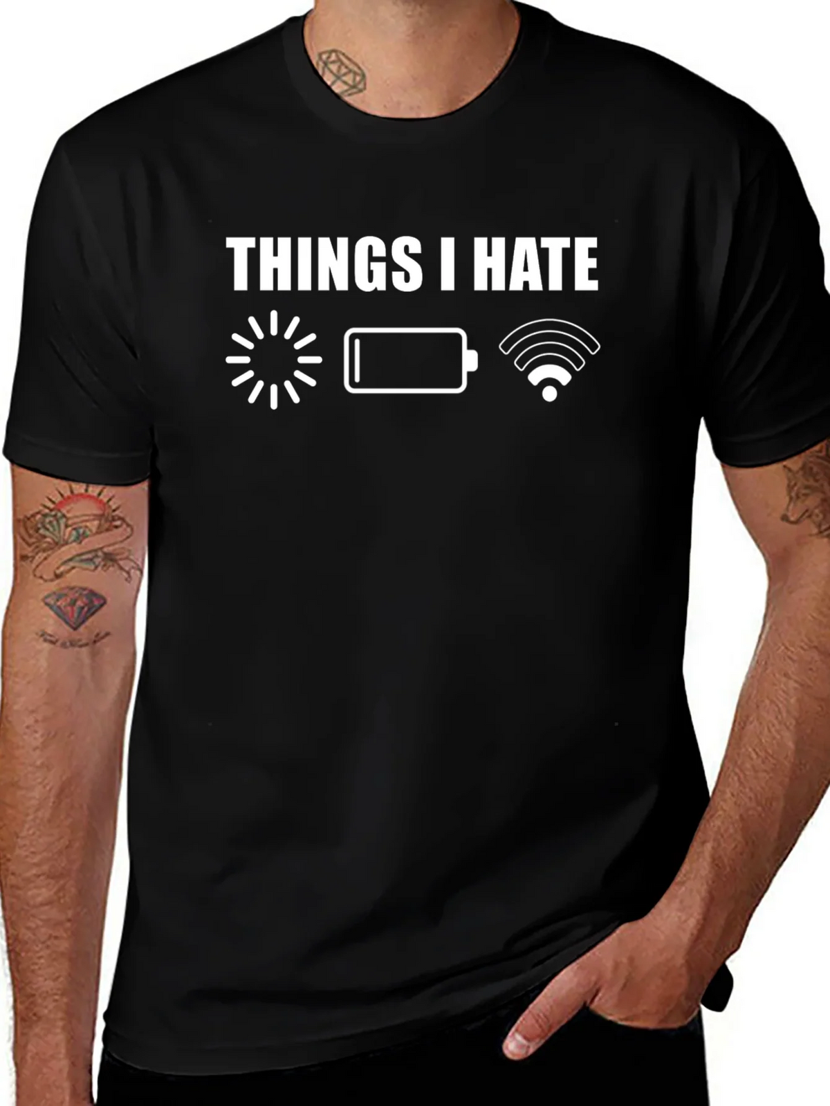 Things I Hate T-Shirt - Funny Geek Tee product image 1