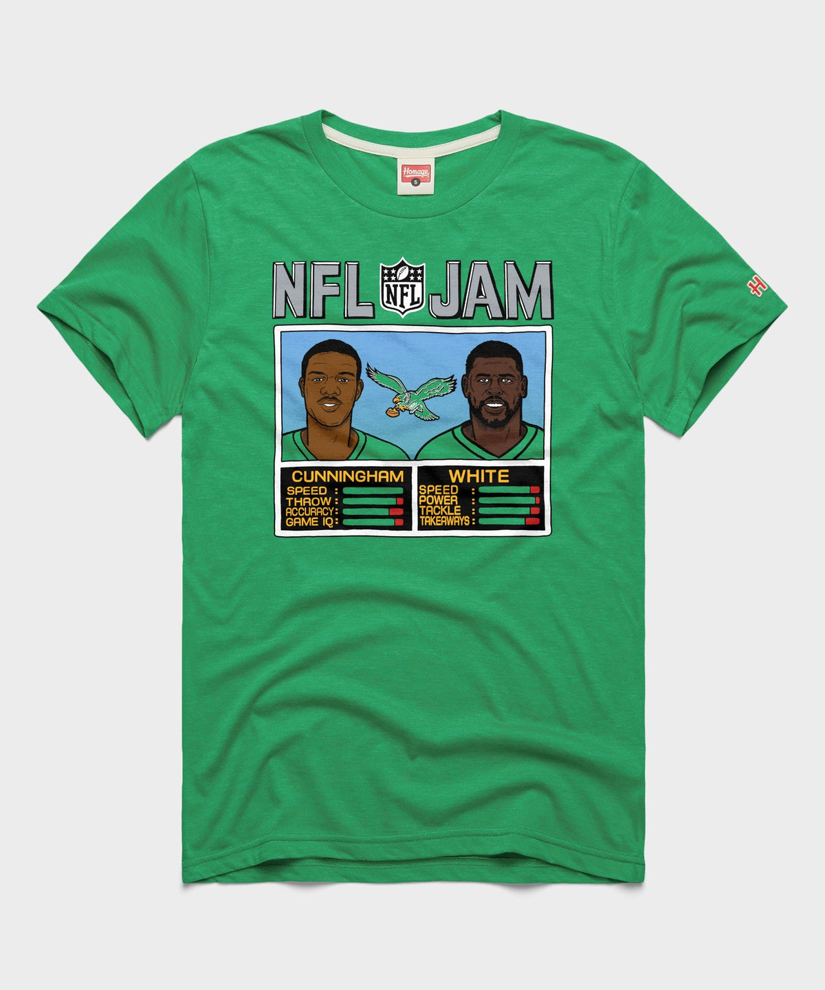 NFL Jam Eagles Cunningham And White product image 1