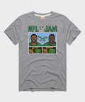 NFL Jam Eagles White And Brown product image 1