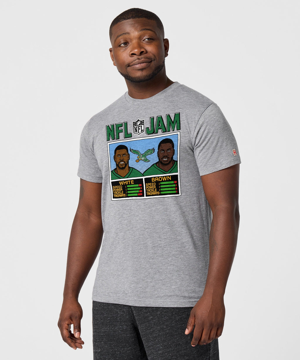 NFL Jam Eagles White And Brown product image 3