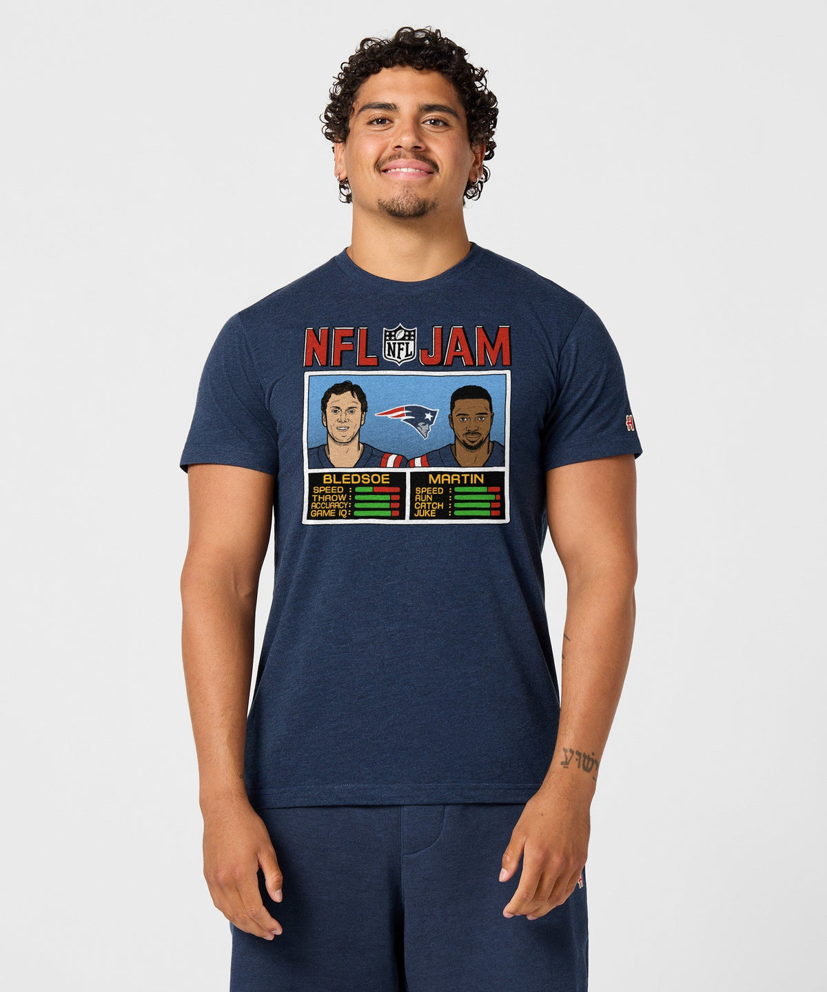 NFL Jam Patriots Bledsoe and Martin product image 3