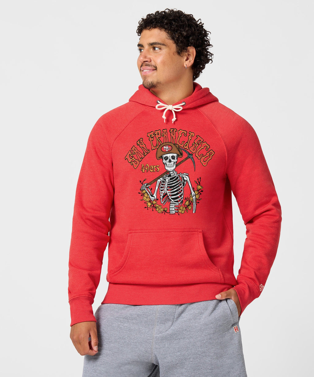 NFL x Grateful Dead x 49ers Hoodie product image 3