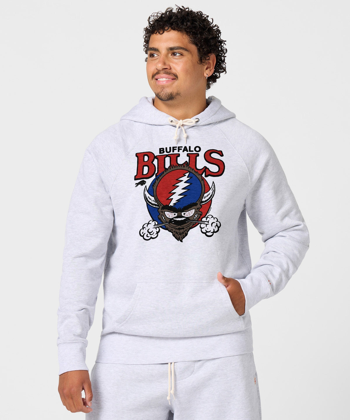 NFL x Grateful Dead x Bills Hoodie product image 3