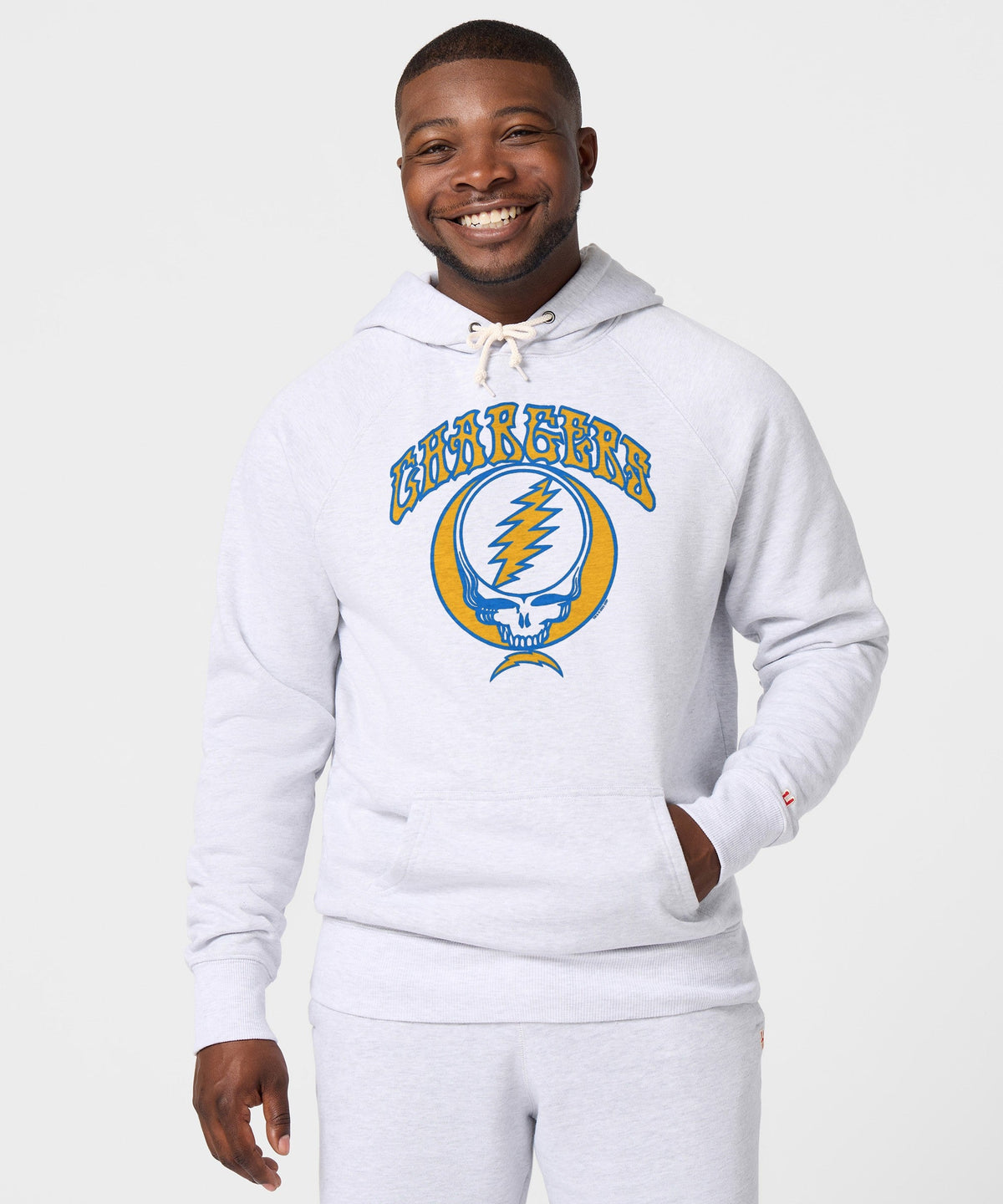 NFL x Grateful Dead x Chargers Hoodie product image 3