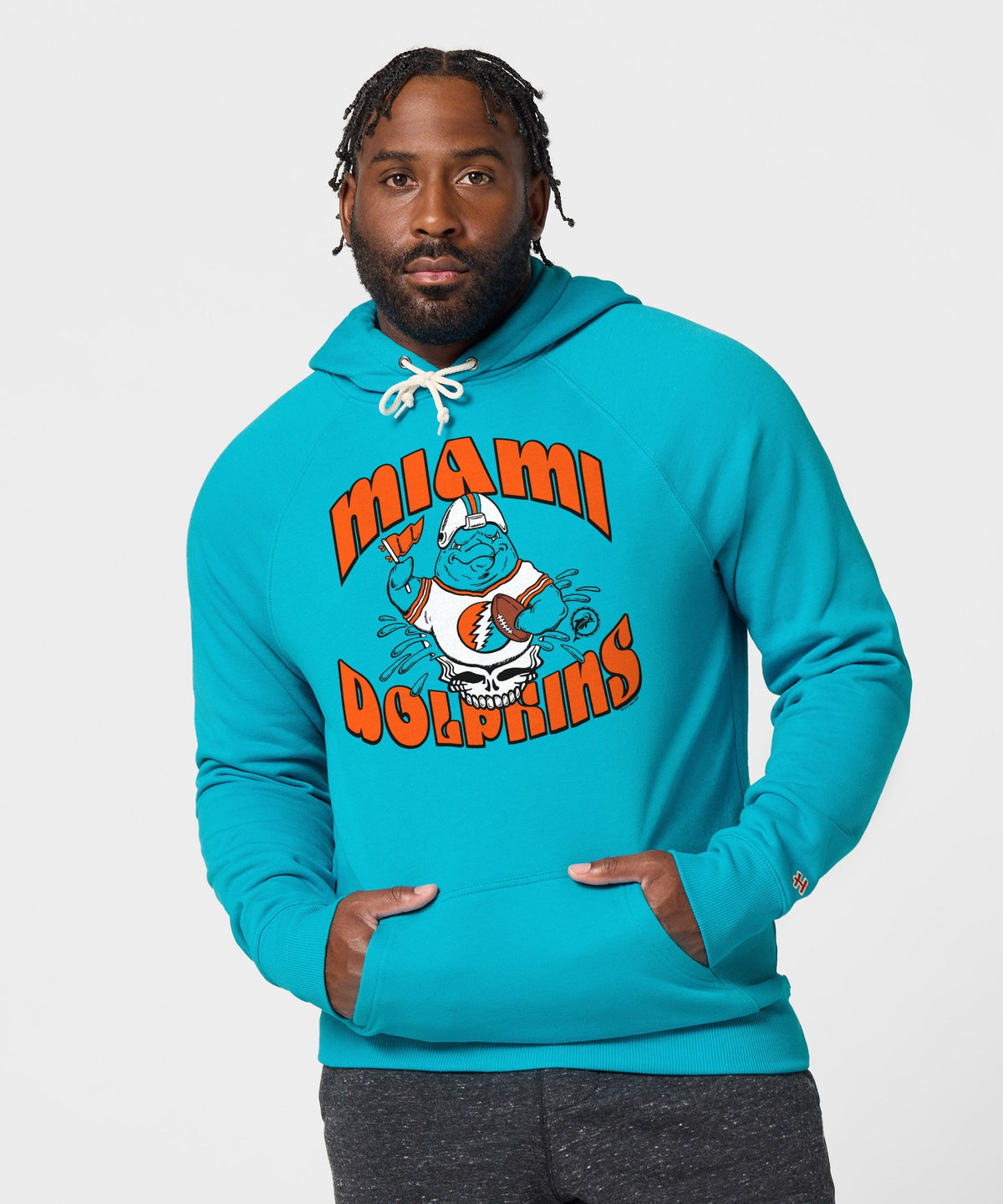 NFL x Grateful Dead x Dolphins Hoodie product image 3