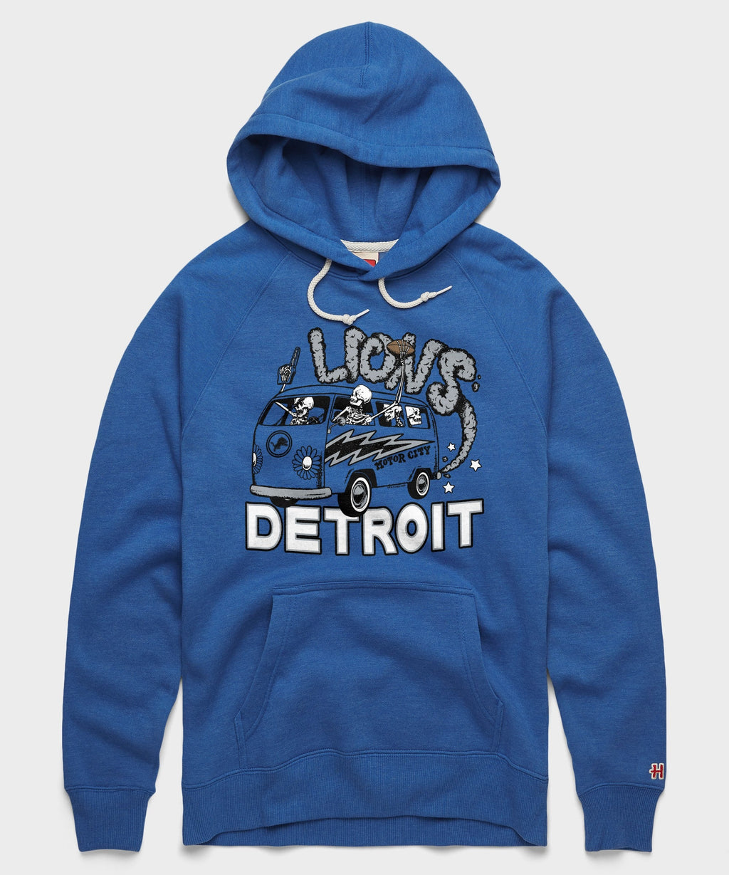 NFL x Grateful Dead x Lions Hoodie product image 1