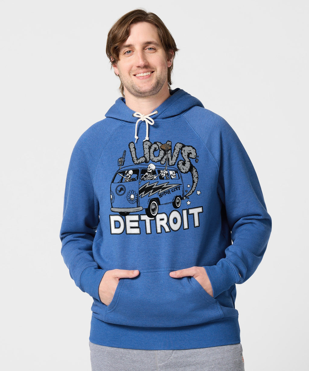 NFL x Grateful Dead x Lions Hoodie product image 3