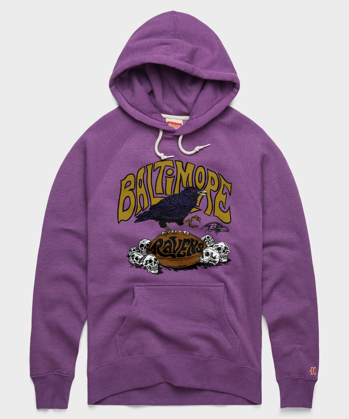 NFL x Grateful Dead x Ravens Hoodie product image 1