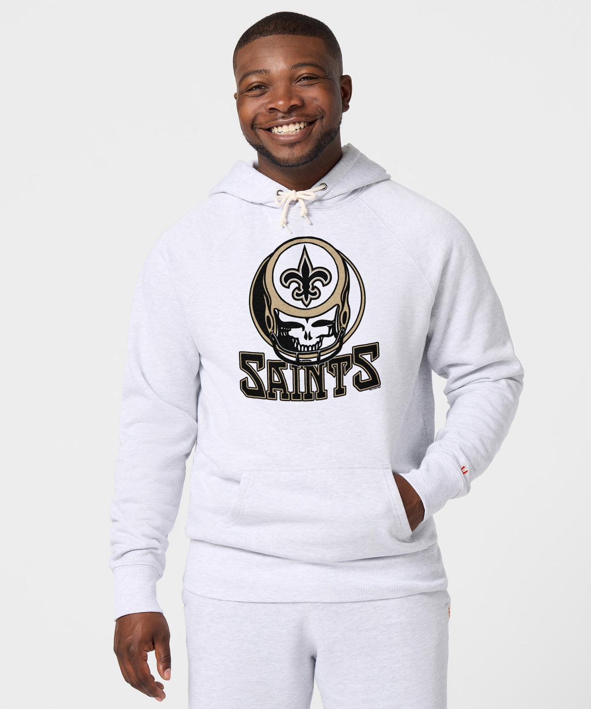 NFL x Grateful Dead x Saints Hoodie product image 3