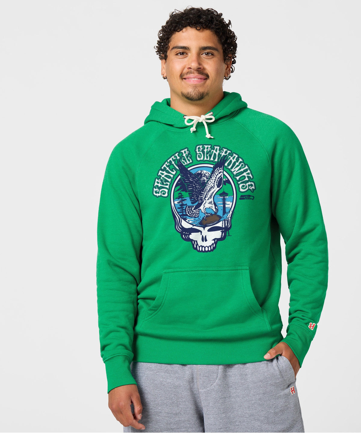 NFL x Grateful Dead x Seahawks Hoodie product image 3