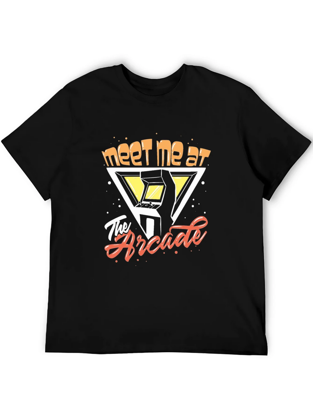 Meet Me at the Arcade Graphic Tee - Retro Gaming Shirt product image 4