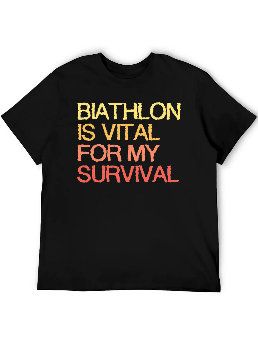 Biathlon is Vital for My Survival T-Shirt product image 5