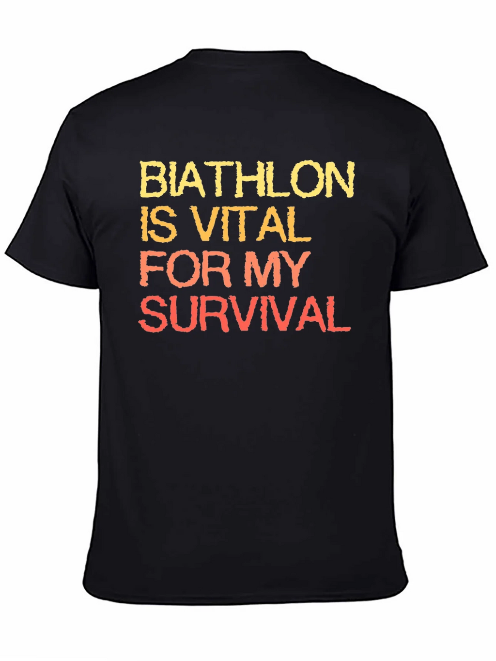 Biathlon is Vital for My Survival T-Shirt product image 4