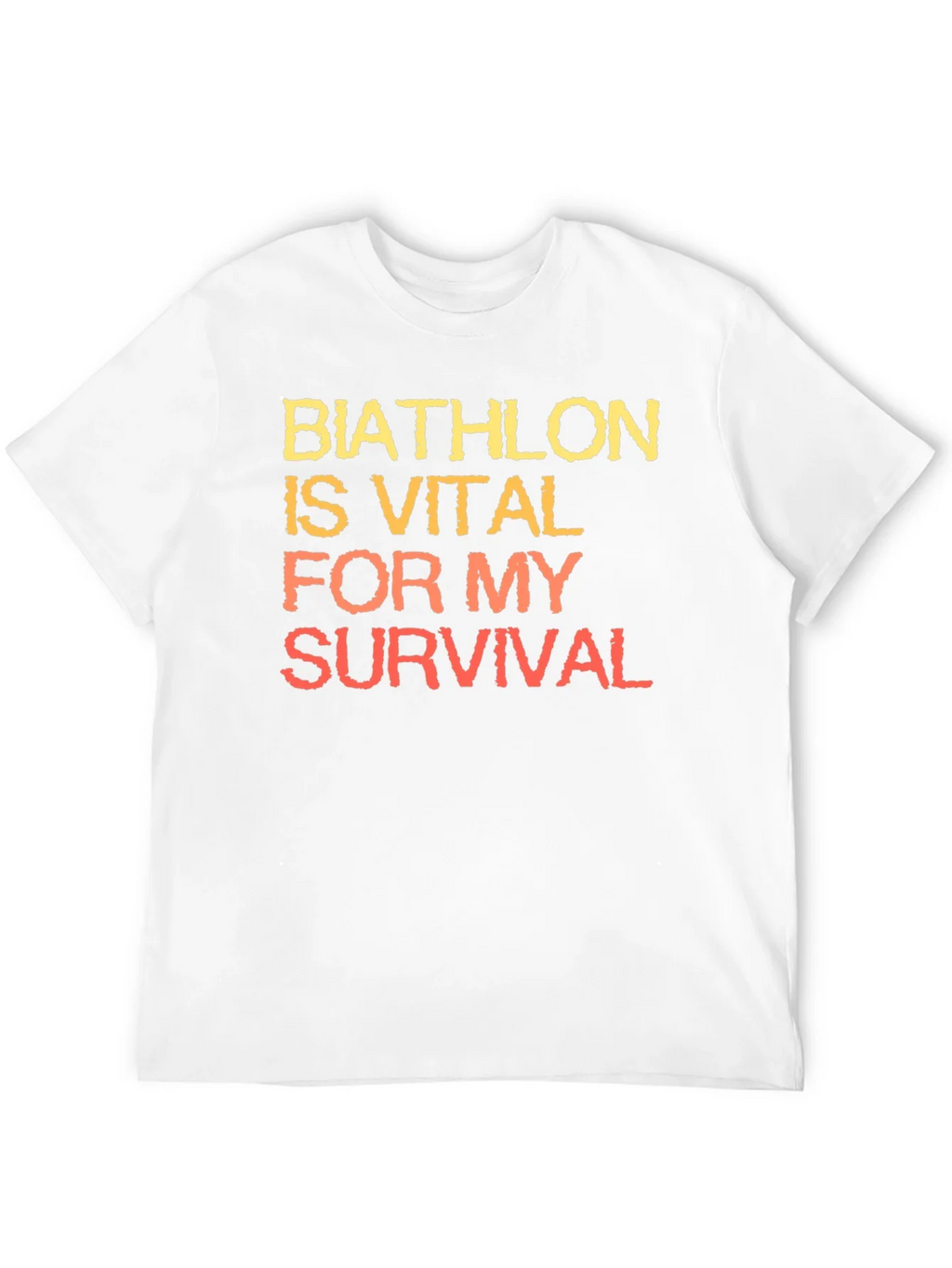 Biathlon is Vital for My Survival T-Shirt product image 11