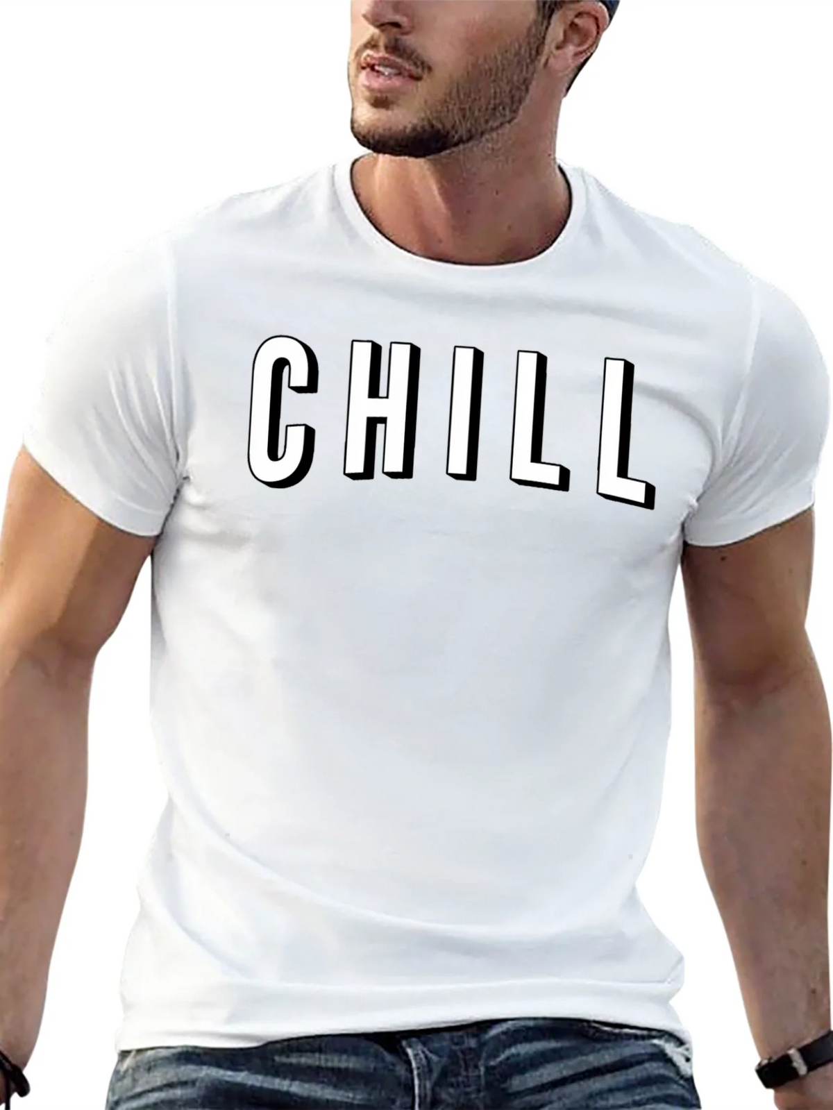 Chill Graphic Tee - Mens Black T-Shirt product image 12