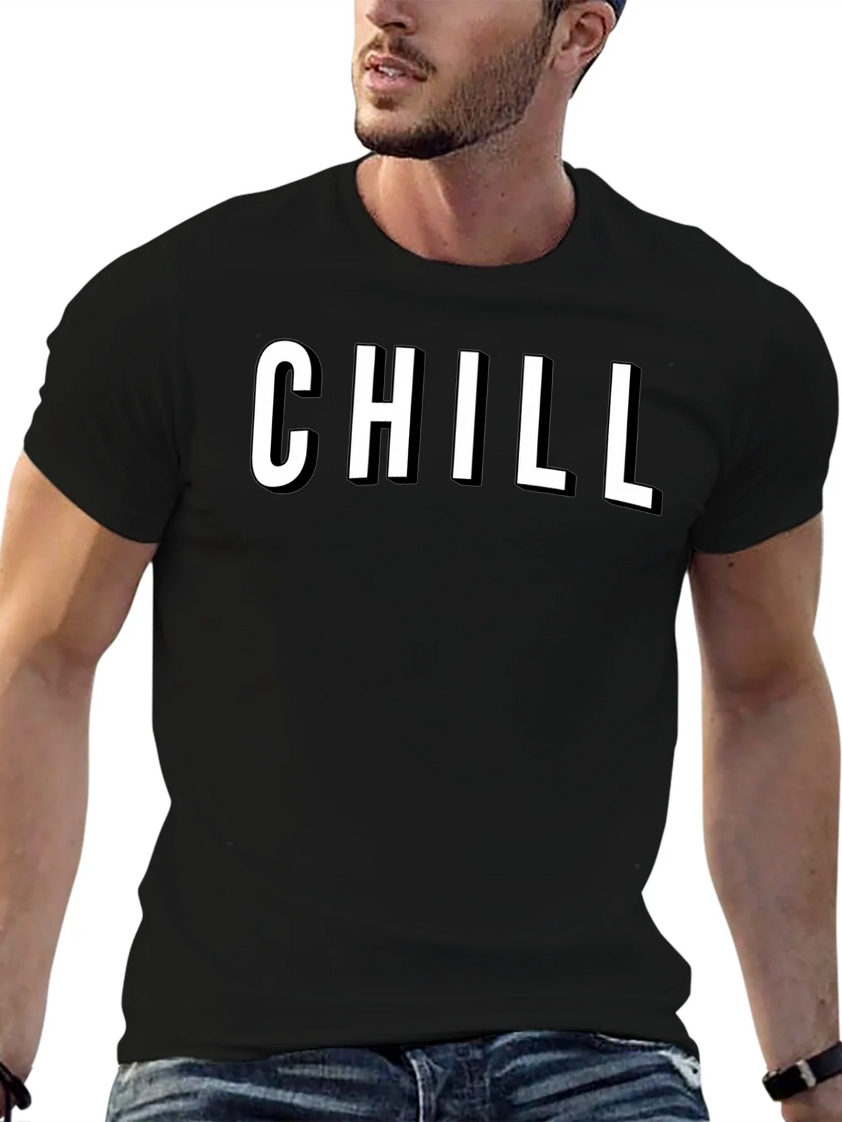 Chill Graphic Tee - Mens Black T-Shirt product image 6