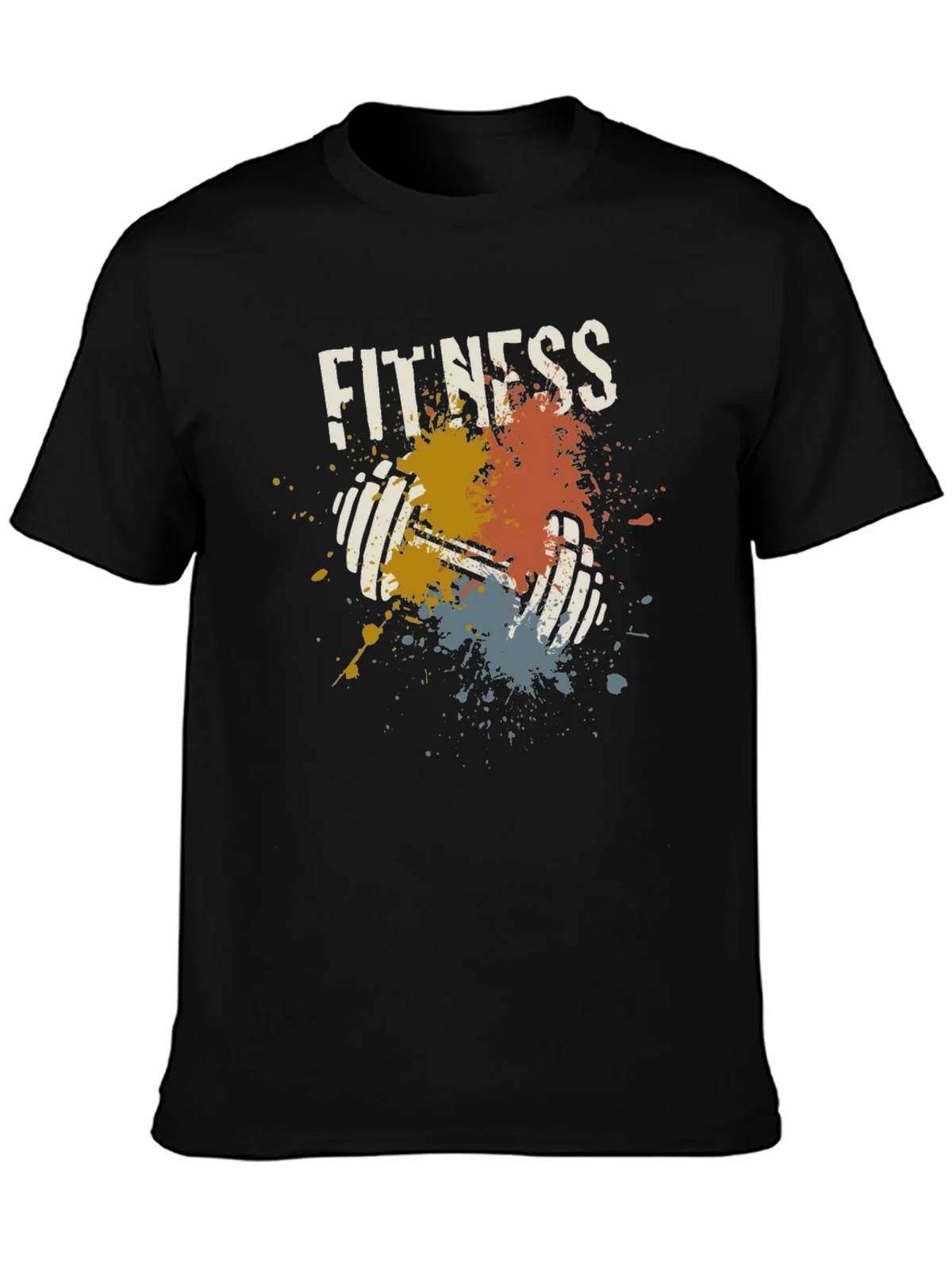 Fitness Dumbbell Graphic T-Shirt product image 3