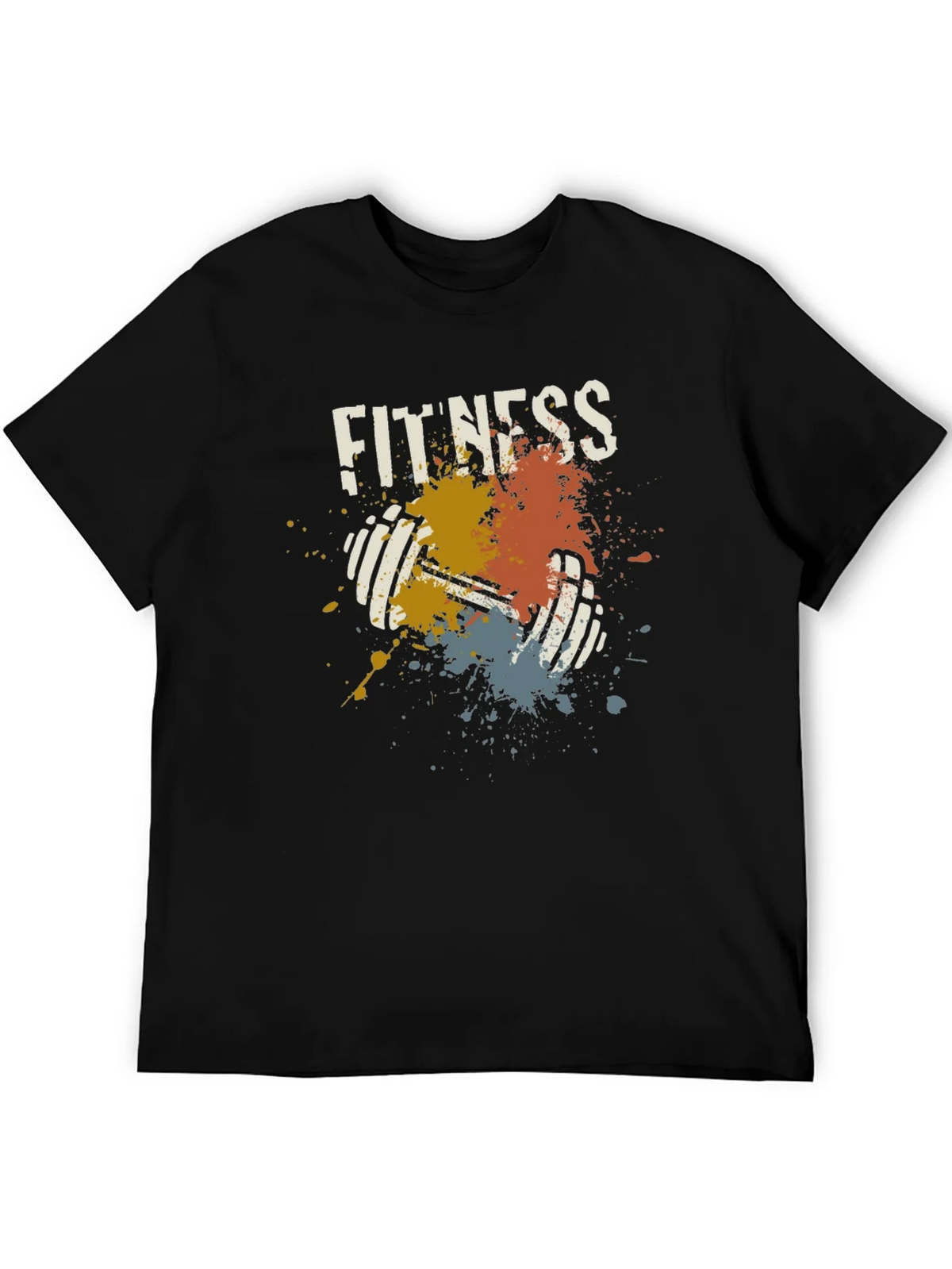 Fitness Dumbbell Graphic T-Shirt product image 5