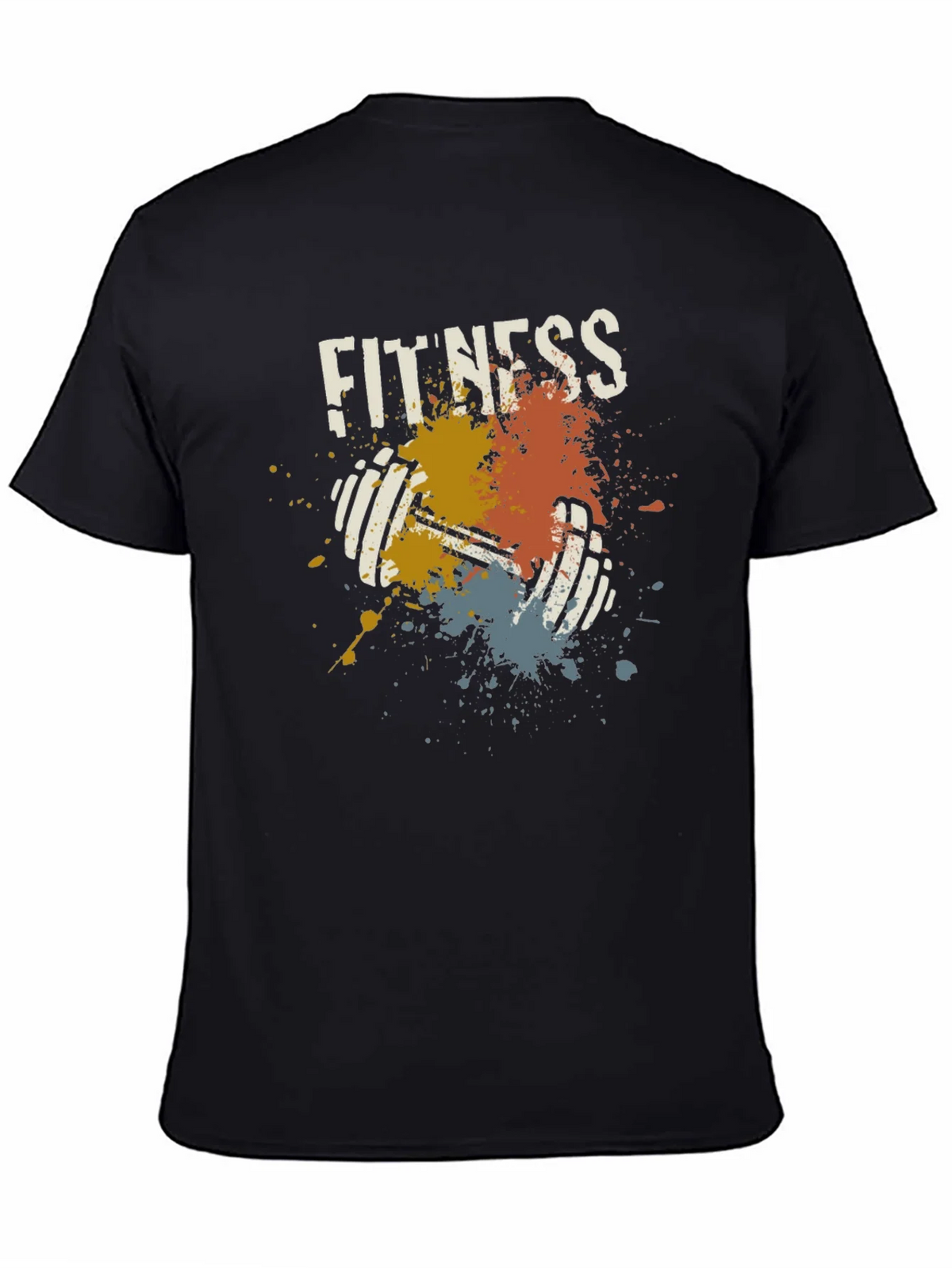 Fitness Dumbbell Graphic T-Shirt product image 4