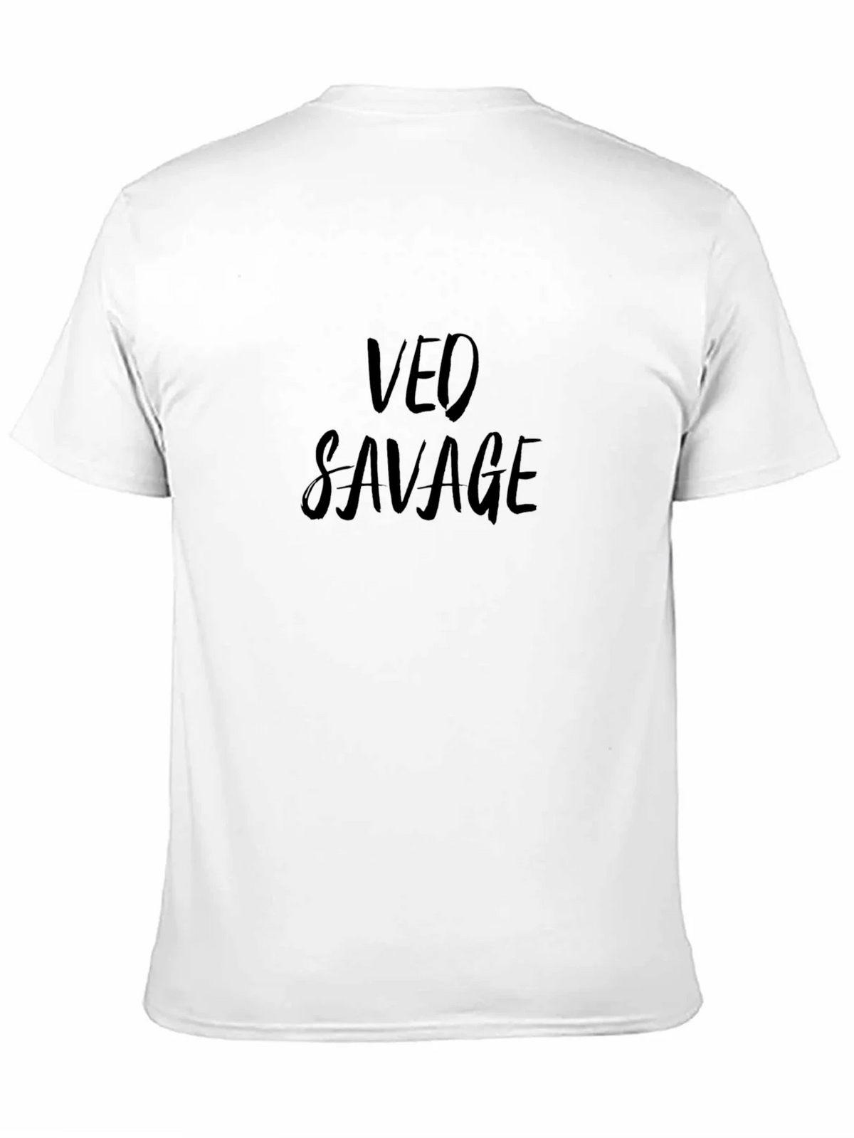 VED SAVAGE Black Graphic T-Shirt product image 3