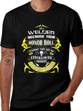 Welder Honor Roll T-Shirt - Funny Gift product image 1
