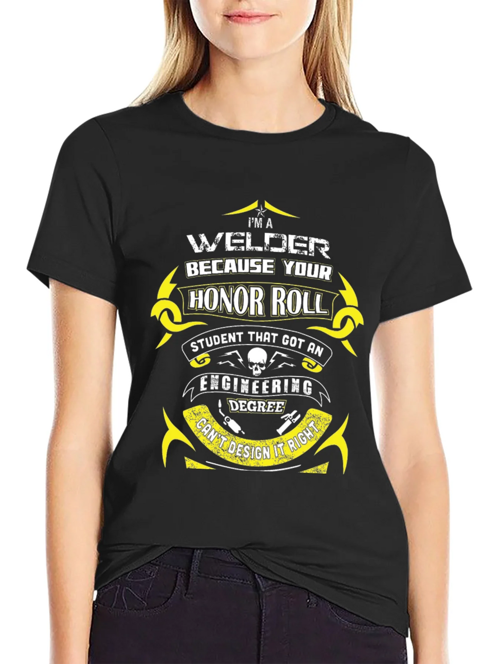 Welder Honor Roll T-Shirt - Funny Gift product image 2