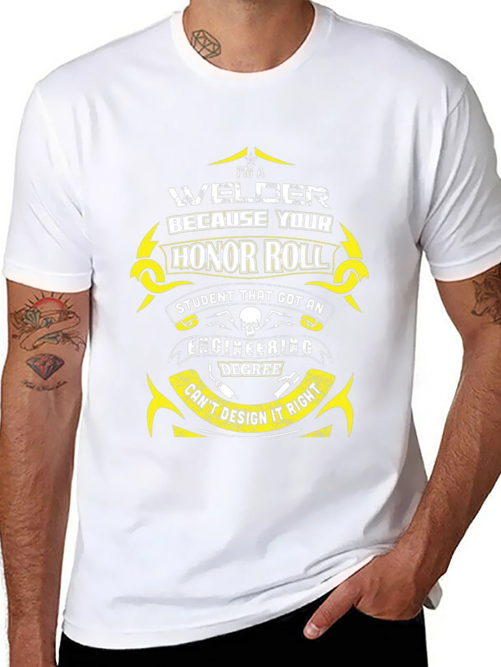 Welder Honor Roll T-Shirt - Funny Gift product image 7