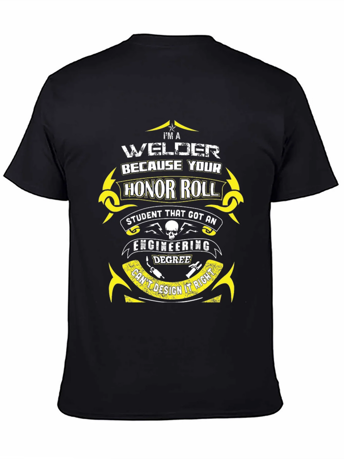 Welder Honor Roll T-Shirt - Funny Gift product image 4