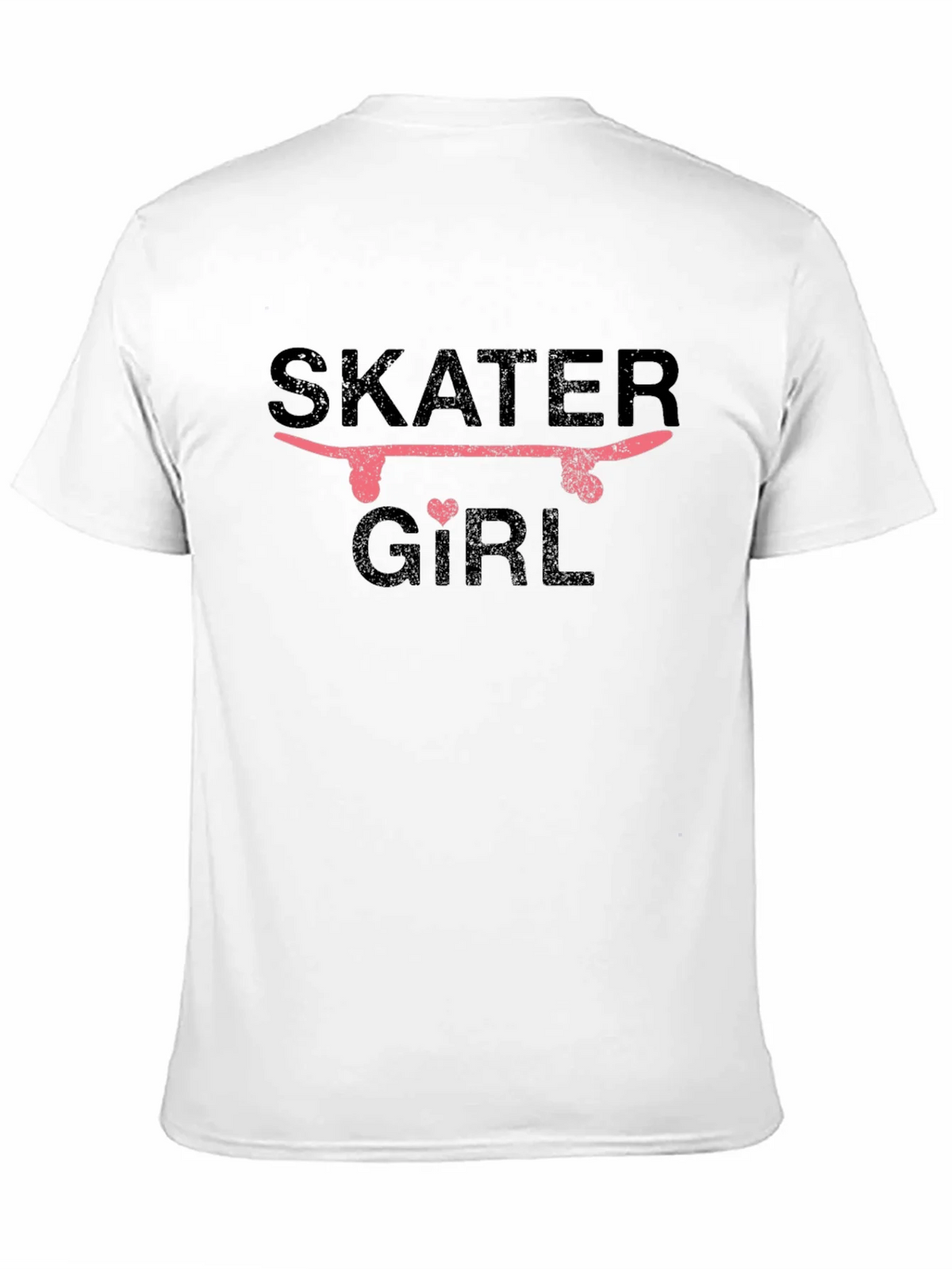Skater Girl Graphic T-Shirt - Black product image 10