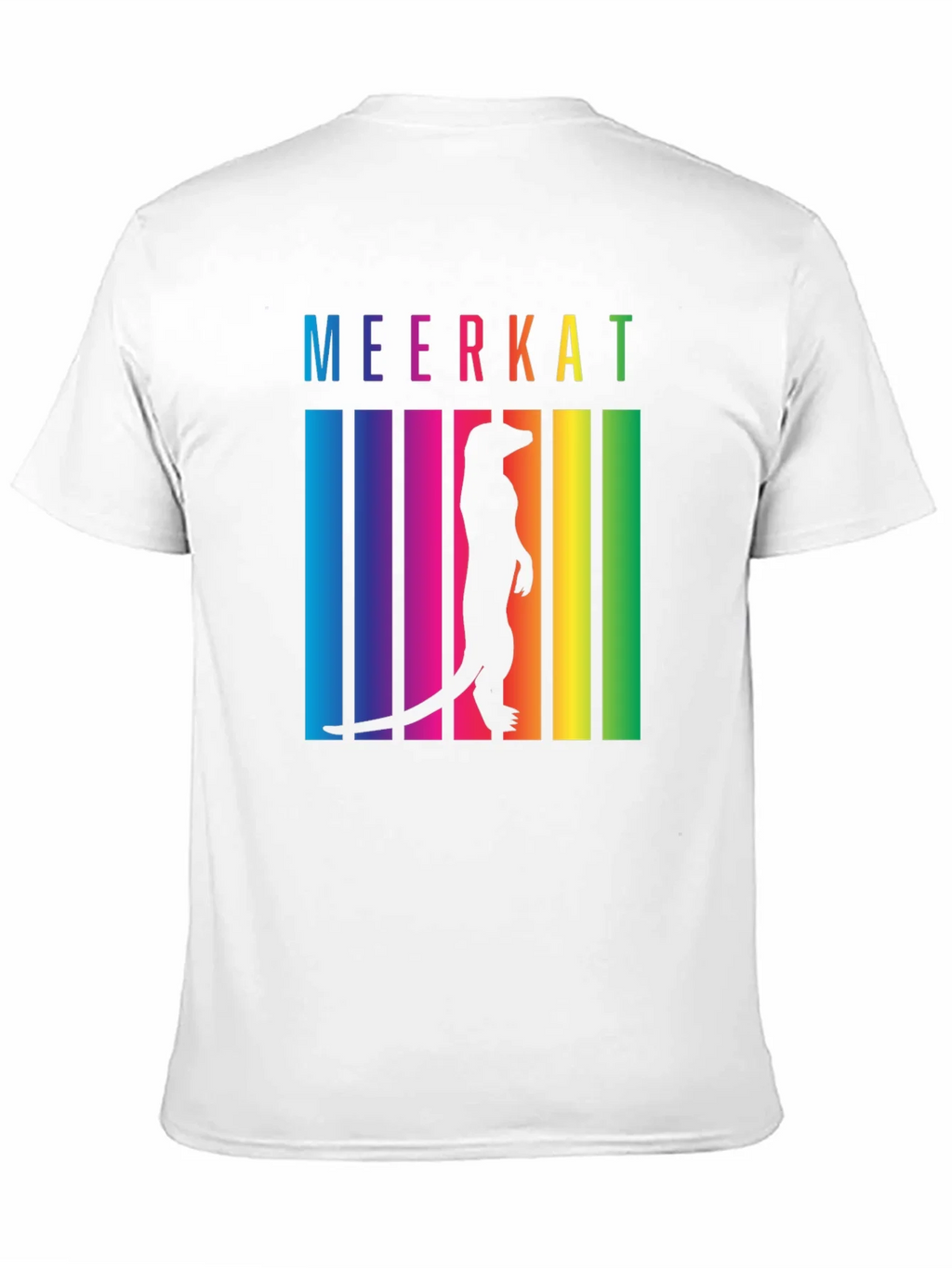 Meerkat Rainbow T-Shirt - Novelty Graphic Tee product image 10