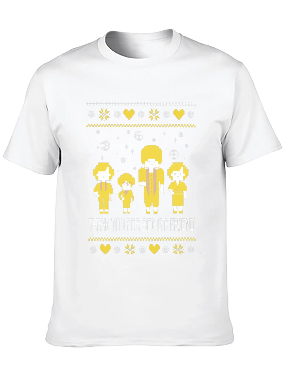 Golden Girls Pixel Art Thank You For Being A Friend Black product image 9