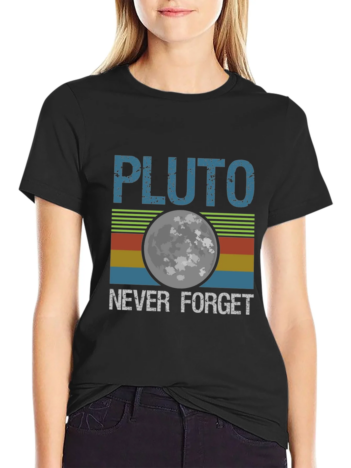 Pluto Never Forget Graphic T-Shirt product image 2