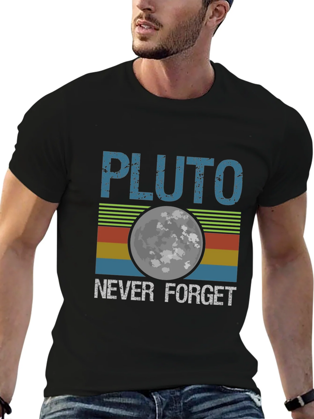 Pluto Never Forget Graphic T-Shirt product image 5