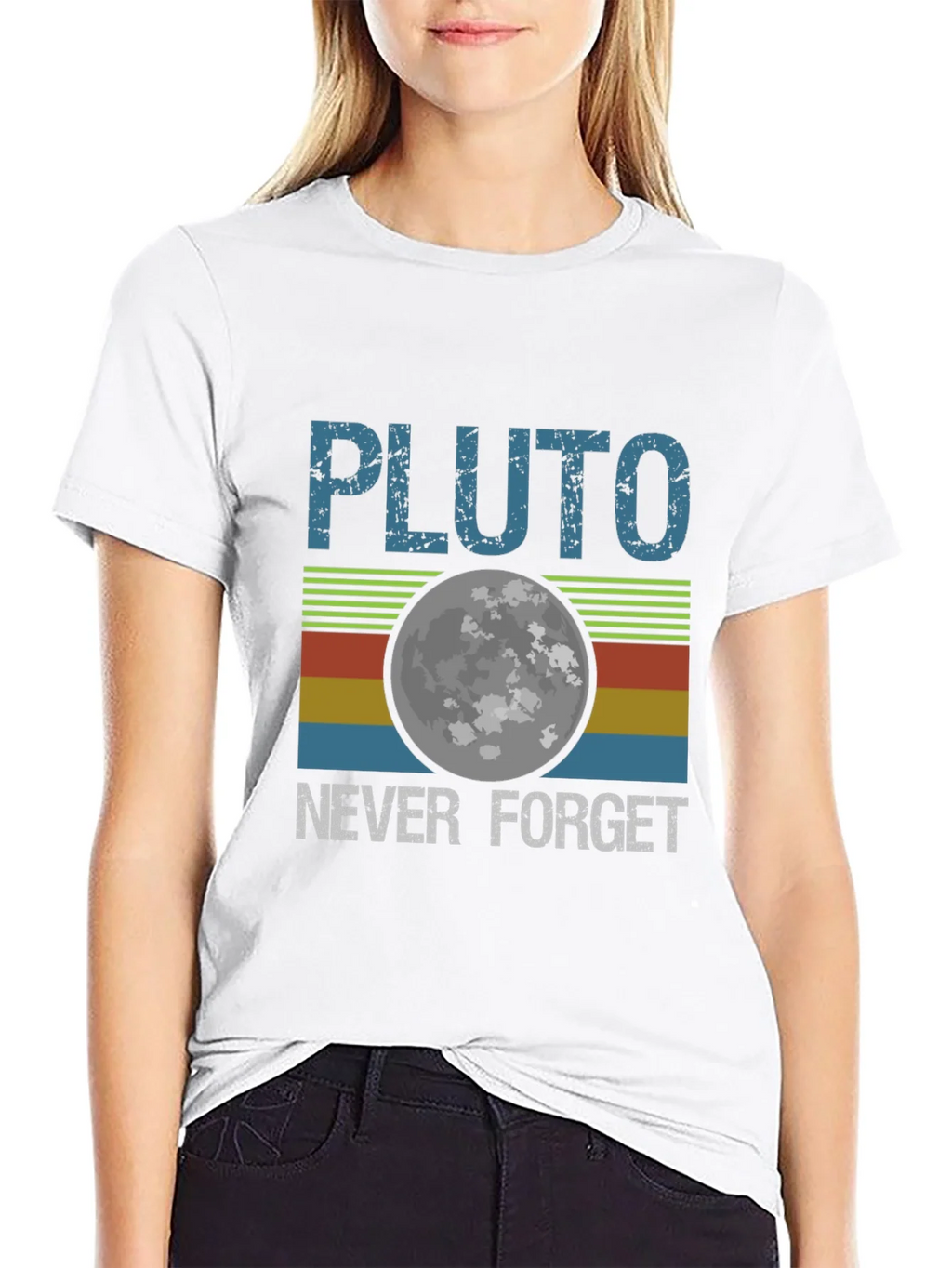 Pluto Never Forget Graphic T-Shirt product image 7