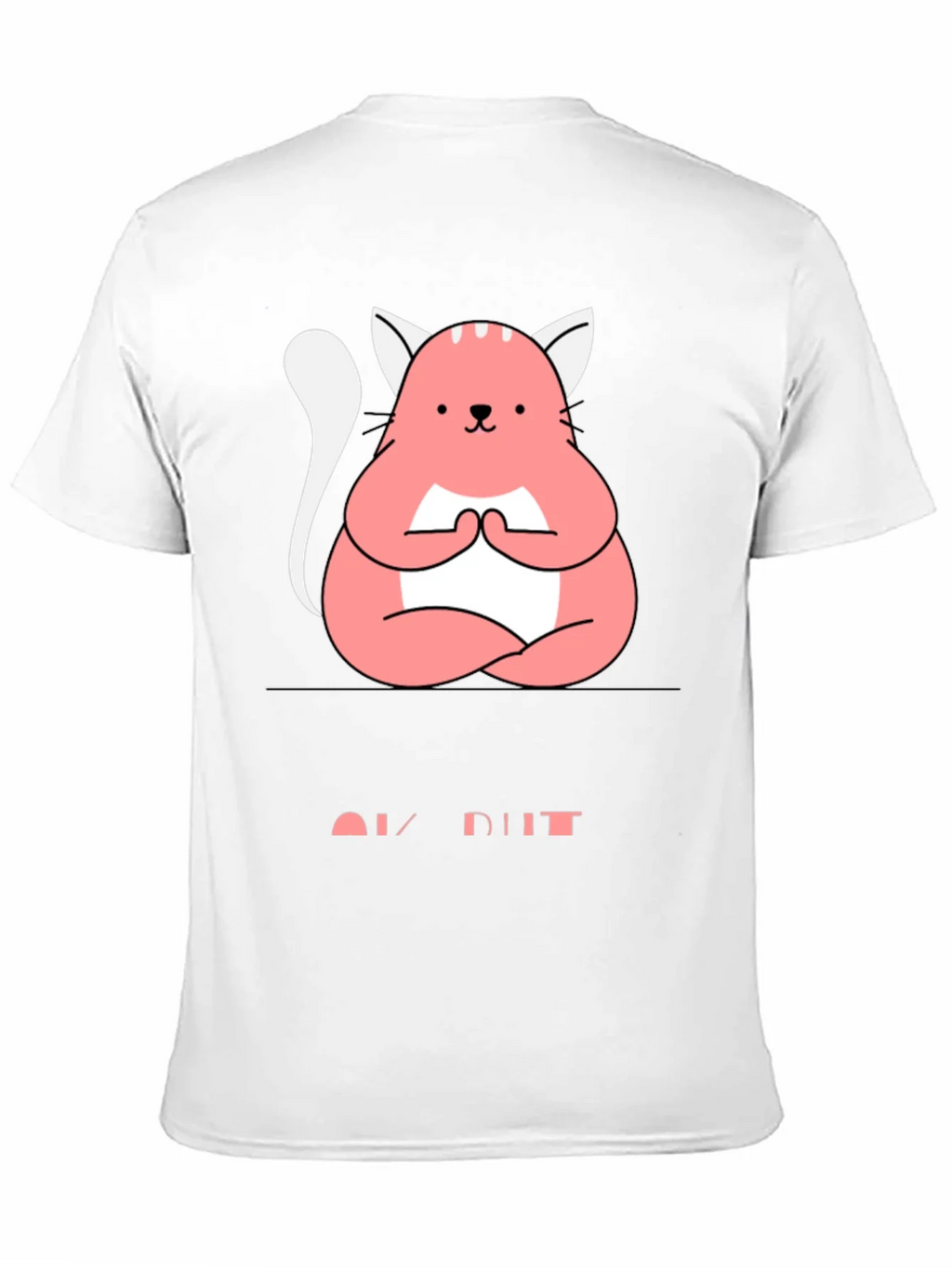 Meditating Cat Graphic Tee - Zen Style Comfort product image 9