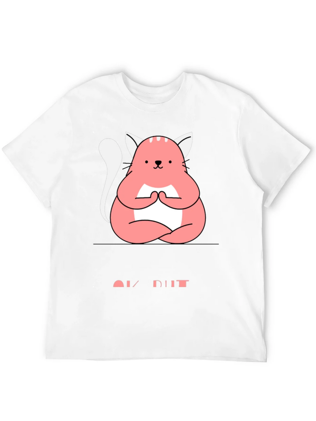 Meditating Cat Graphic Tee - Zen Style Comfort product image 10