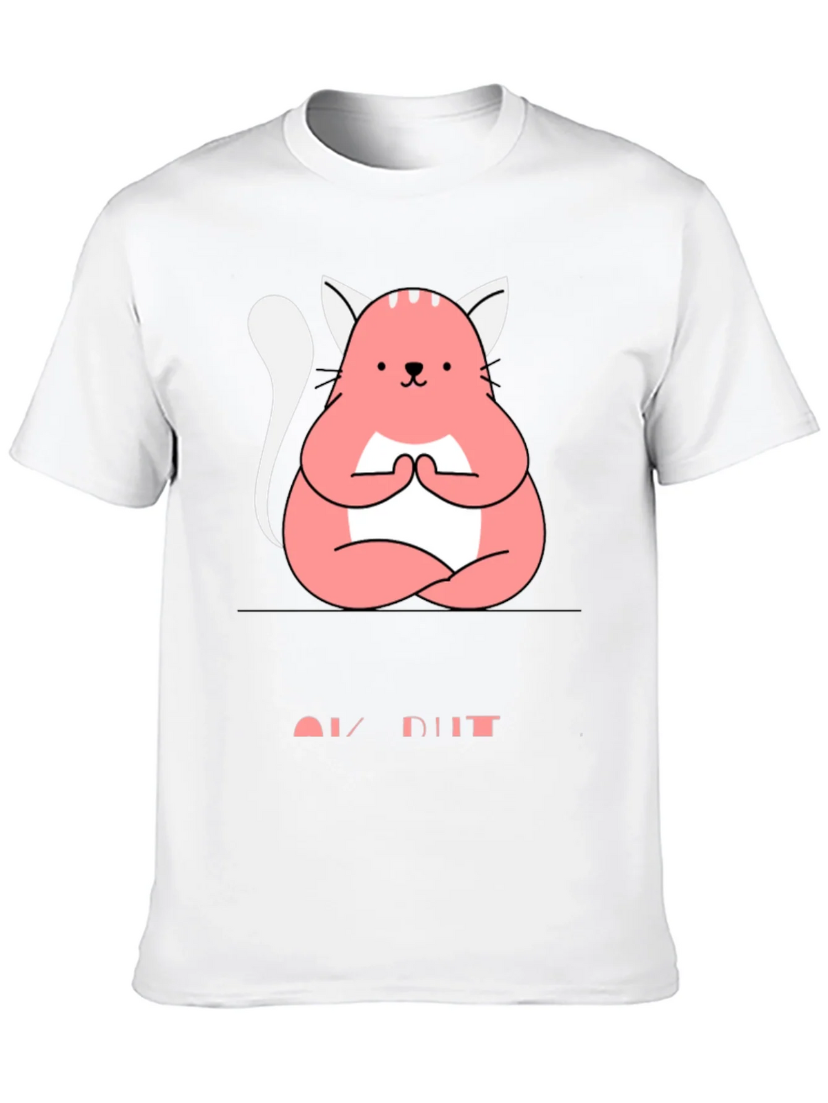Meditating Cat Graphic Tee - Zen Style Comfort product image 8