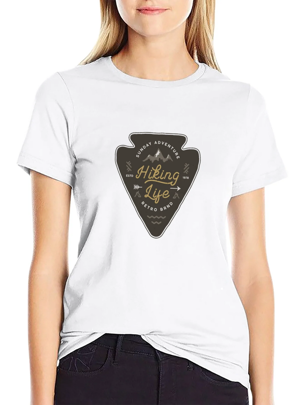 Hiking Life Graphic Tee - Retro Adventure Shirt product image 8