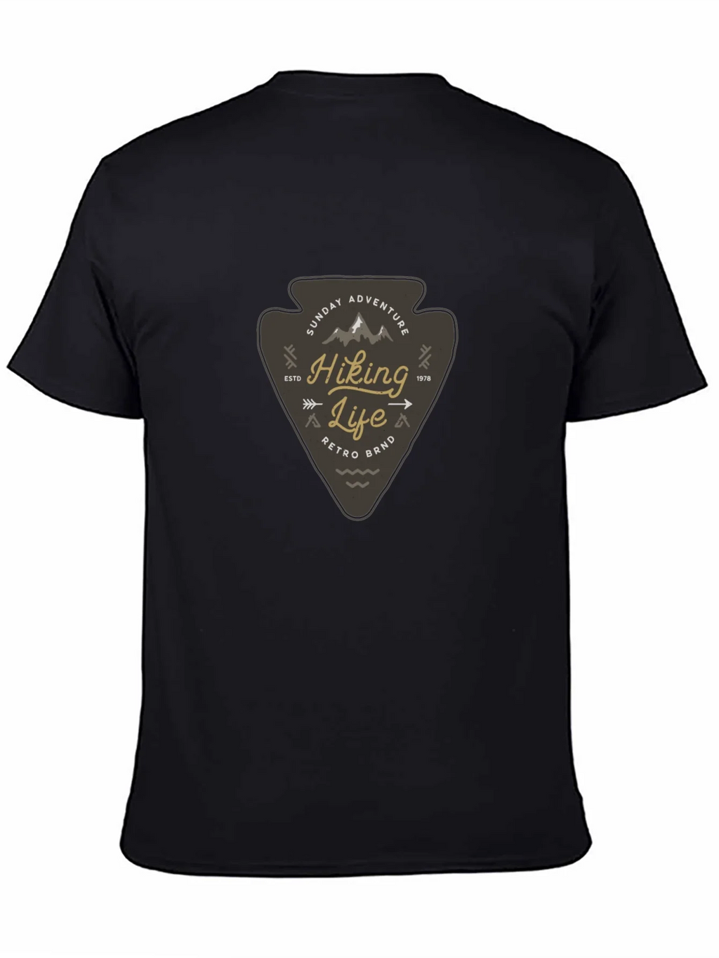 Hiking Life Graphic Tee - Retro Adventure Shirt product image 4