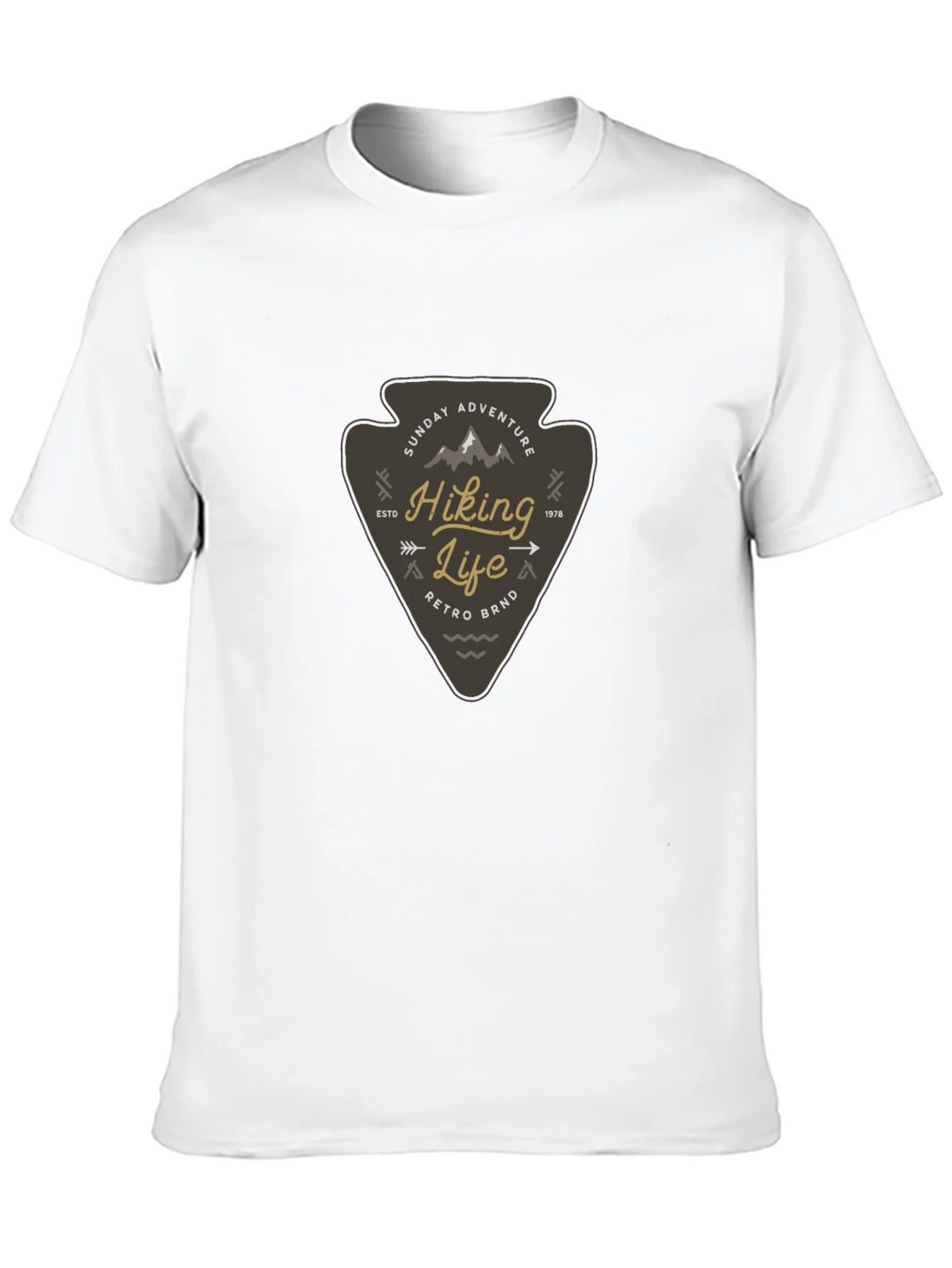Hiking Life Graphic Tee - Retro Adventure Shirt product image 9